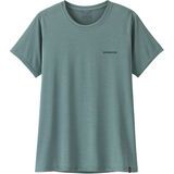 Patagonia Women's Capilene Cool Daily Shirt - Boardshort Logo blue sage/light blue sage x-dye