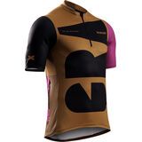 X-Bionic Corefusion Gravel Jersey Men multi color/peanut butter