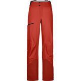 Ortovox 3L Ortler Pants W sunset orange