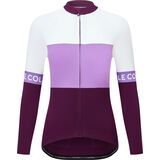 Le Col Womens Sport Tricolour Long Sleeve Jersey purple/orchid/white