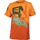 Endura Kinder SingleTrack Core T-Shirt mandarine