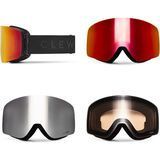 Clew Magnetic Goggle Slim Silver / black