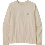 Patagonia Men's Long-Sleeved Midweight Hut Tripper Skyline T-Shirt undyed natural