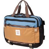 Topo Designs Mountain Cross Bag 14L river blue/brown oak