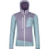 Ortovox Merino Fleece Grid Hoody W glacier grey