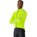 Castelli Ultra Rain Cape electric lime/silver reflex