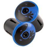 Lizard Skins Road Bar End Plugs cobalt blue