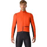 Castelli Alpha Doppio RoS Jacket brilliant orange/black reflex