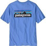 Patagonia Men's P-6 Logo Responsibili-Tee abundant blue