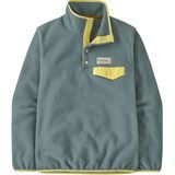Patagonia Women's Lightweight Synchilla Snap-T Pullover blue sage