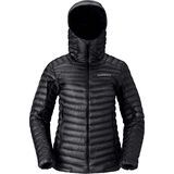 Norrona trollveggen down800 super light Hood W's caviar black