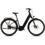 Cube Supreme Hybrid Deluxe EX 600 RT Easy Entry 28 black´n´chrome