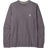 Patagonia Men's Long-Sleeved Midweight Hut Tripper Skyline T-Shirt may grey