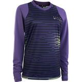 ION MTB Jersey Long Sleeve Scrub Women dark-purple