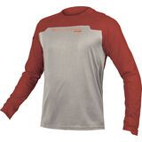 Endura MT500 Burner Trikot (Langarm) ziegelrote