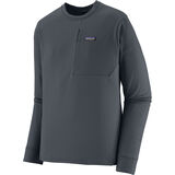 Patagonia Men's R1 Thermal Crew smolder blue