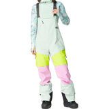 Picture Elwy Bib Pants silt green orchid acid