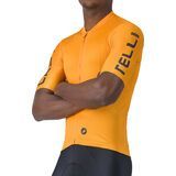 Castelli Entrata Apex Jersey vivid orange/twilight blue