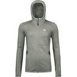 Ortovox Merino Fleece Hoody W green sage