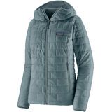Patagonia Women's Nano Puff Hoody blue sage