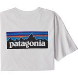 Patagonia Men's P-6 Logo Responsibili-Tee white