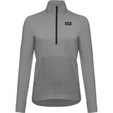 GOREWEAR TrailKPR Hybrid 1/2-Zip Damen lab gray