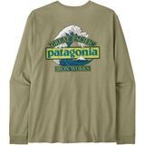 Patagonia Men's Long-Sleeved Great Waves Responsibili-Tee gumtree green