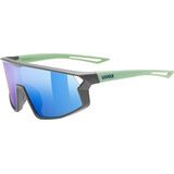 uvex skyryse jr. Mirror Blue / grey-green matt