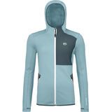 Ortovox Merino Fleece Hoody W glacier grey