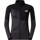 The North Face W Polartec Power Grid Stormgap Jacket asphalt grey/tnf black