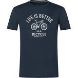 super.natural Better Bike Tee Herren blueberry/vapor grey