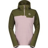 Scott Defined Original Fleece Women's Pullover fir green/cloud pink