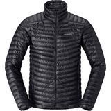 Norrona trollveggen down800 super light Jacket M's caviar black