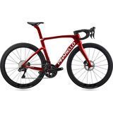 Pinarello F7 Ultegra Di2 2x12 / MOST Ultrafast 45 starry red shiny