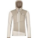 Ortovox Merino Fleece Grid Hoody W white chalk