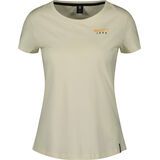 Scott Retro Short-Sleeve Women's Tee soft yellow