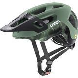 uvex react MIPS moss green-black matt
