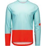 POC M's Motion Air Long Sleeve MTB Jersey lazurite blue/carnelian orange