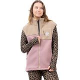 Eivy Lumberjackie Sherpa Vest sand faded woodrose