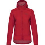 GOREWEAR Fernflow Windbreaker mit Kapuze Damen utility red