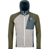 Ortovox Merino Fleece Grid Plus Classic Knit Hoody M dark arctic grey