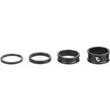 Wolf Tooth Precision Headset Spacers - 3/5/10/15 mm Kit black