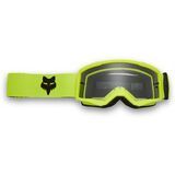 Fox Youth Main Core Goggle Clear / fluorescent yellow