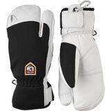 Hestra Army Leather Patrol 3 Finger black