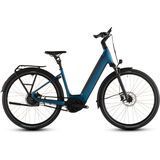 Cube Supreme Hybrid Deluxe Pro 600 Easy Entry 28 electricblue´n´chrome