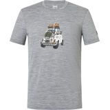 super.natural M Carski Tee cashmere grey melange/various