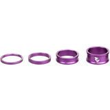 Wolf Tooth Precision Headset Spacers - 3/5/10/15 mm Kit lila