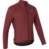 GripGrab PACR Thermal Long Sleeve Jersey dark red