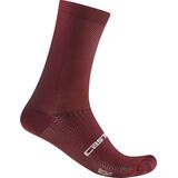 Castelli Espresso 18 Sock deep bordeaux
