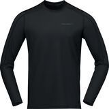 Norrona falketind equaliserUll Long Sleeve M's caviar black
